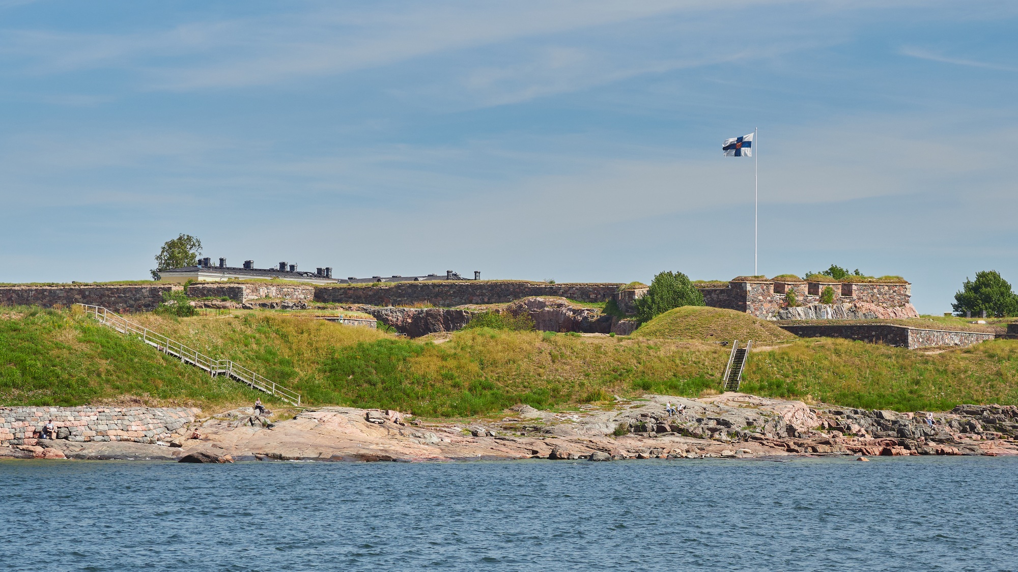 Suomenlinna island near European Helsinki.